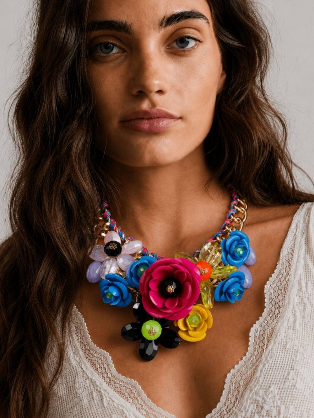 ARATTA SILENT JOURNEY FLORAL NECKLACE